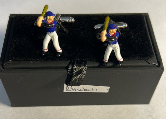 Cufflinks- baseball player